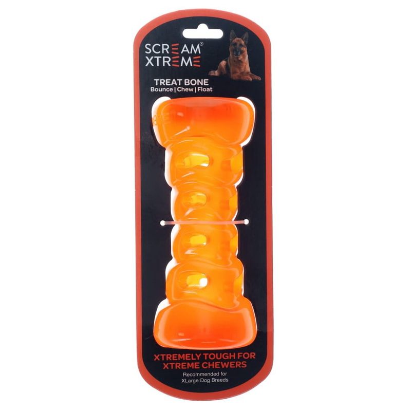 XL Scream Xtreme Treat Bone - Orange