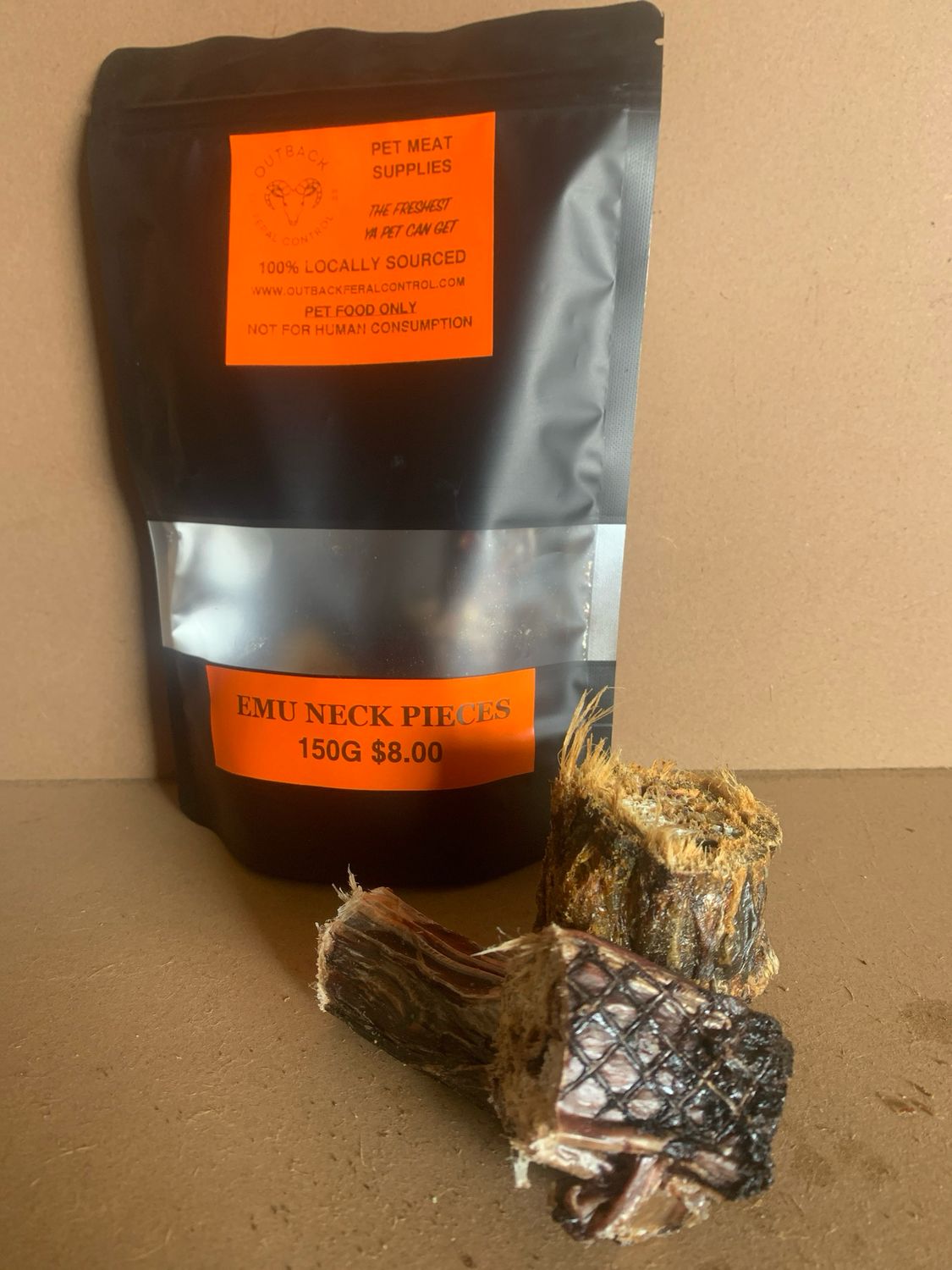 180g Emu Neck Pieces