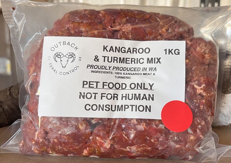 Kangaroo &amp; Turmeric Mix