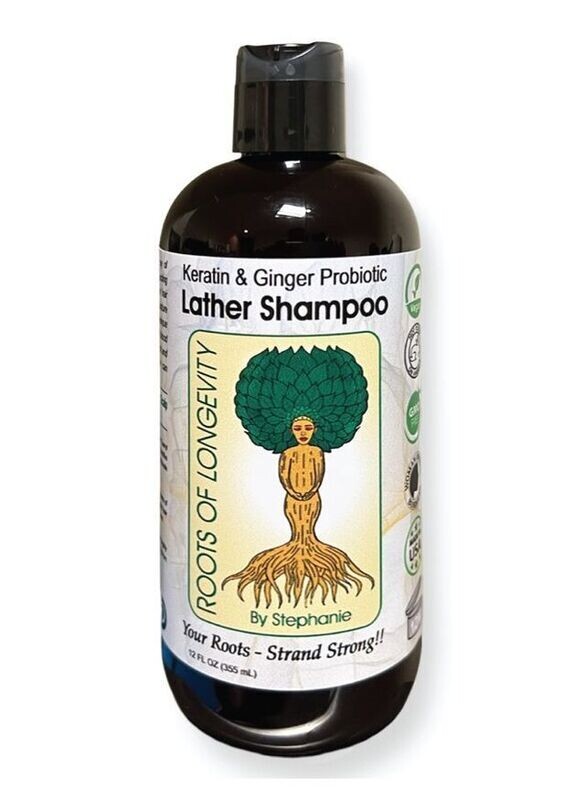Keratin & Ginger Probiotic Lather Shampoo Keratin & Ginger Probiotic Lather Shampoo