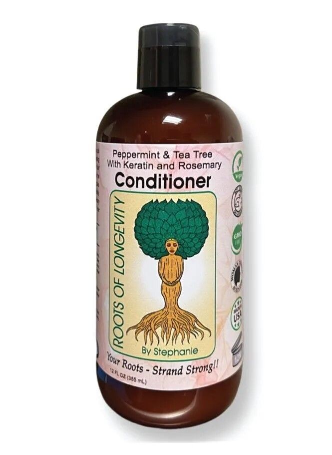 Peppermint & Tea Tree Conditioner With Keratin And Rosemary