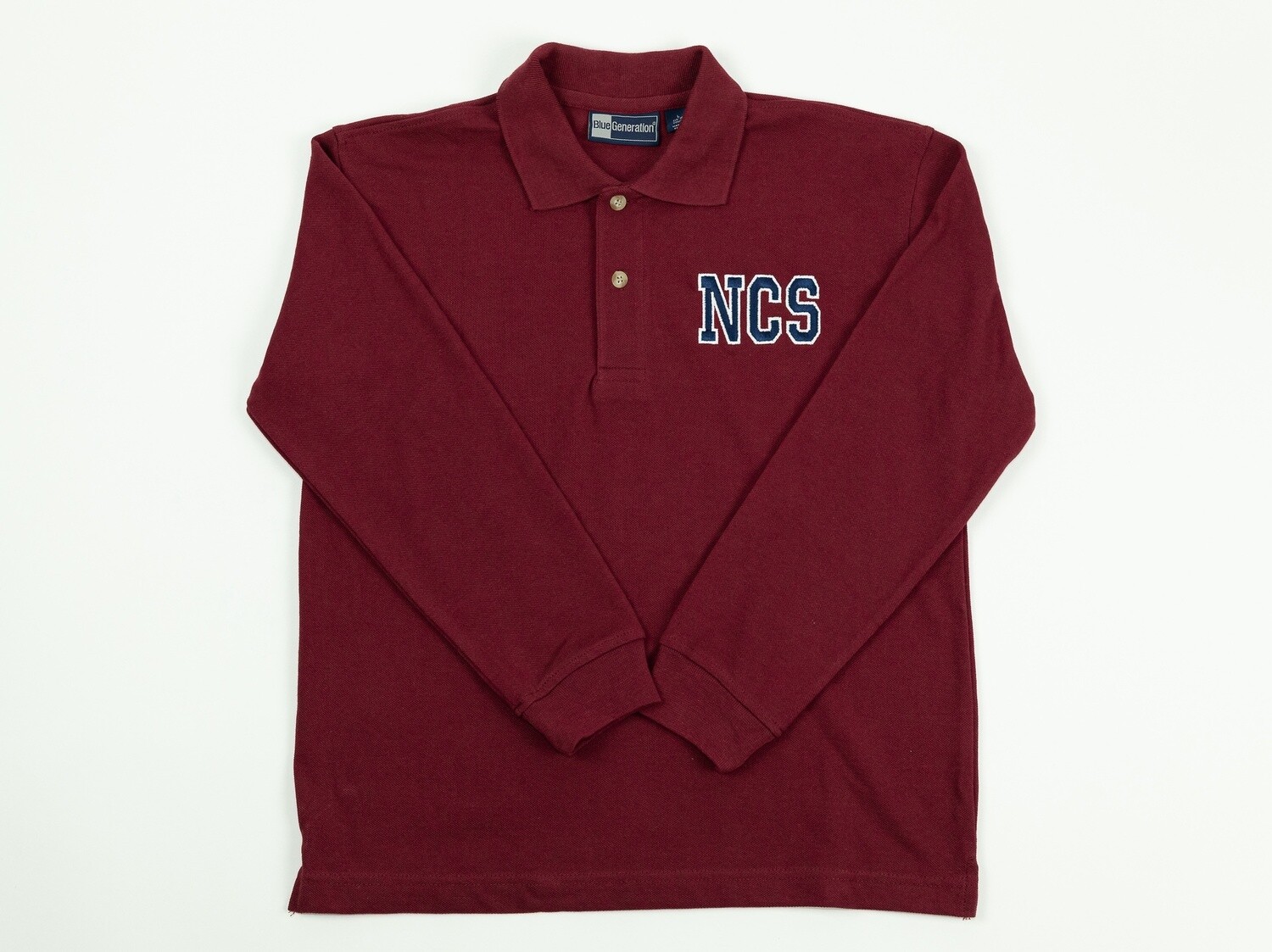 Adult L/S Cotton Polo