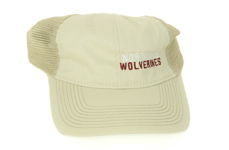 NCS Wolverines Tan Trucker