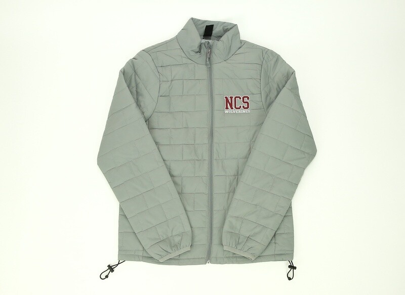Adult Puffer Jacket - Gray