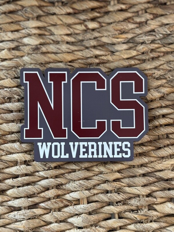 NCS Wolverines Magnet