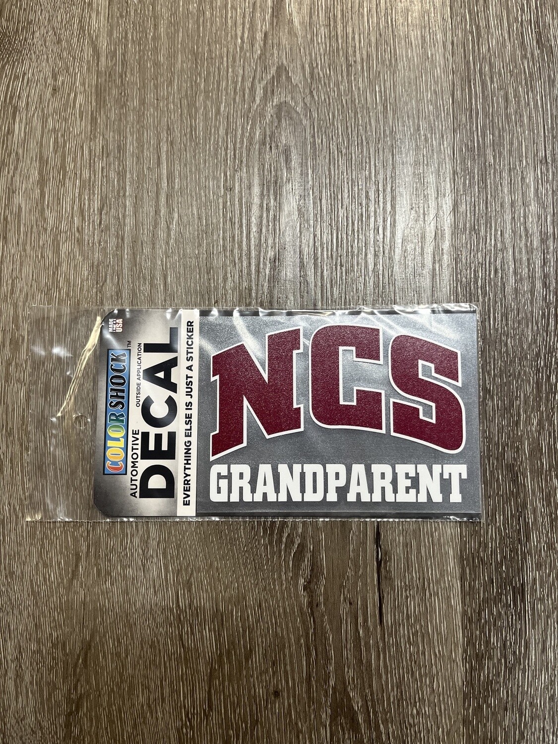 Car Decal - NCS Grandparent