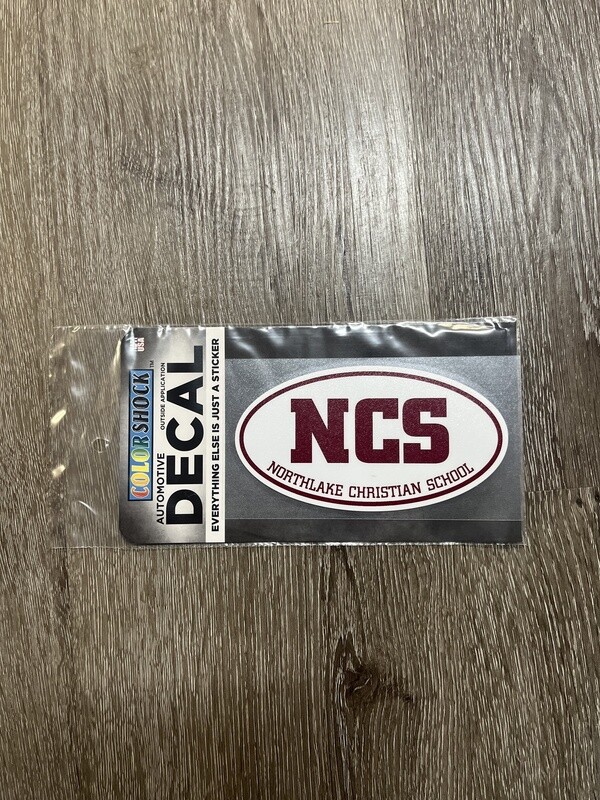 Car Decal - NCS Oval