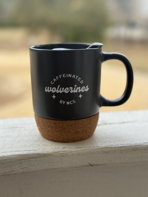 Cork Bottom Ceramic Mug