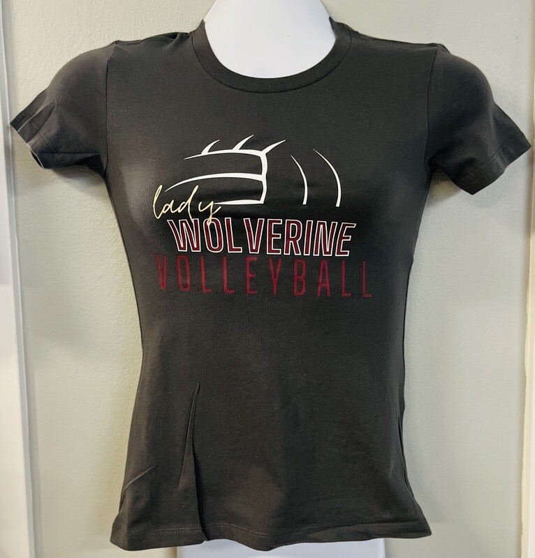 Ladies Volleyball Tee