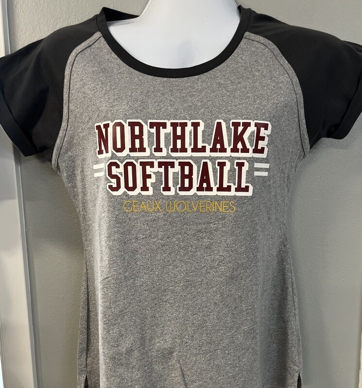 Ladies Softball Raglan