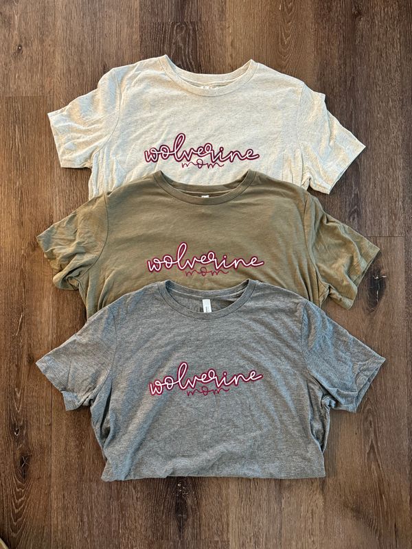 Script Wolverine Mom Tee