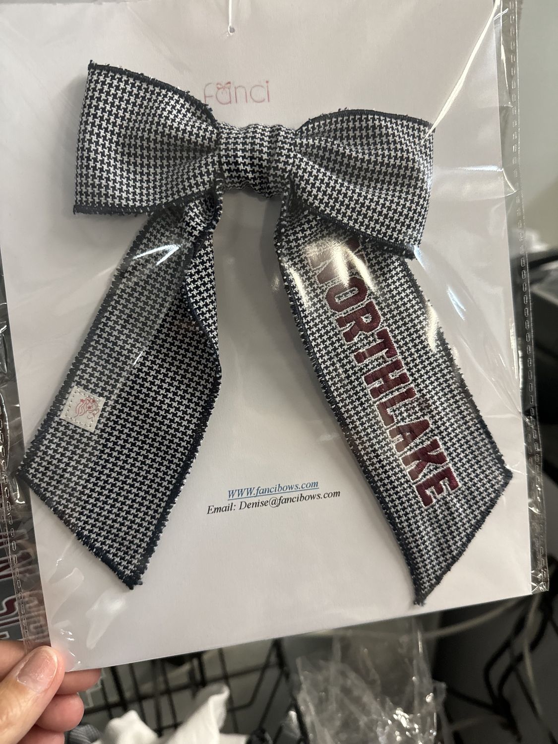 2&quot; Plaid Northlake Bow