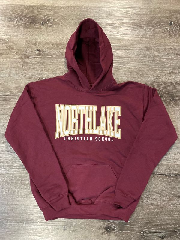 Maroon Northlake Hoodie