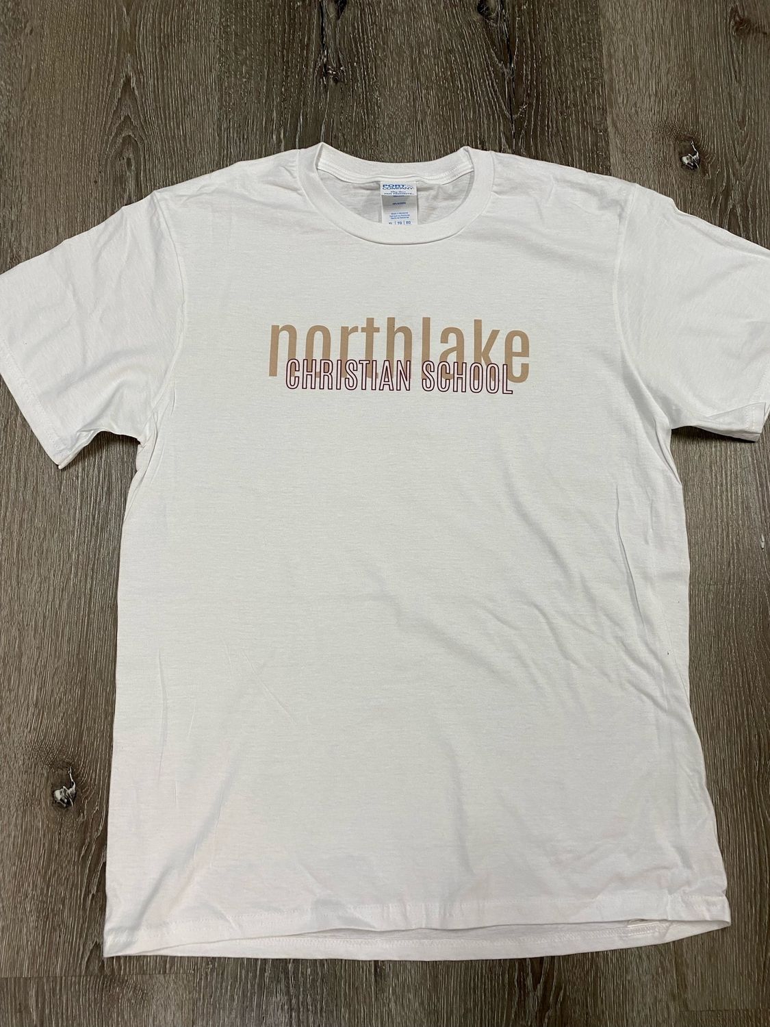 White Wolverine Tee