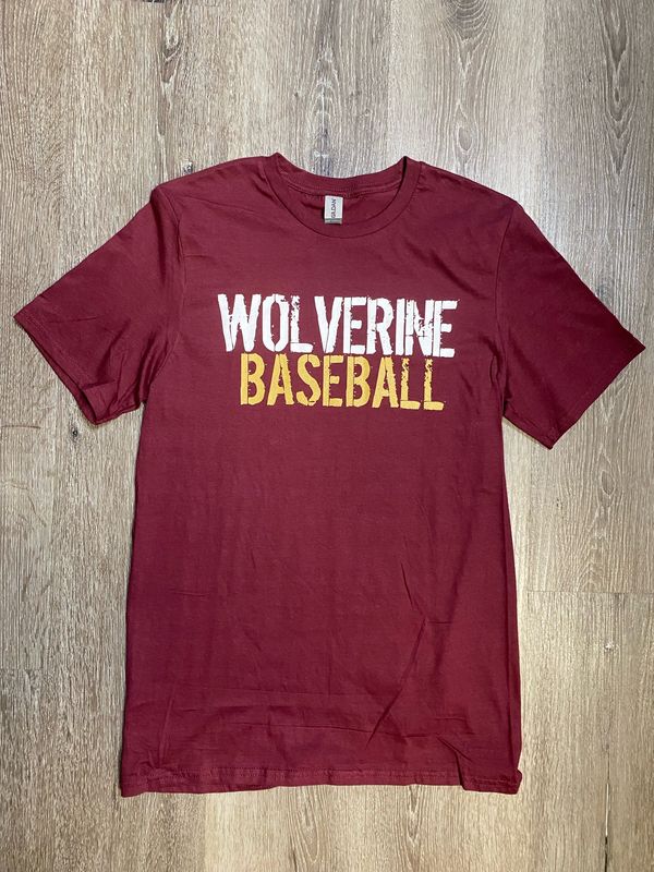 Wolverine Baseball T-shirt