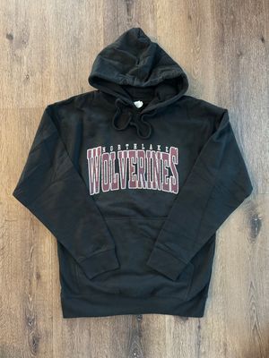 Black Distressed Hoodie