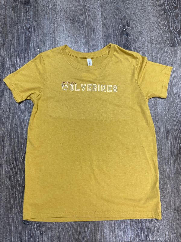Geaux Wolverines  Vintage Tee