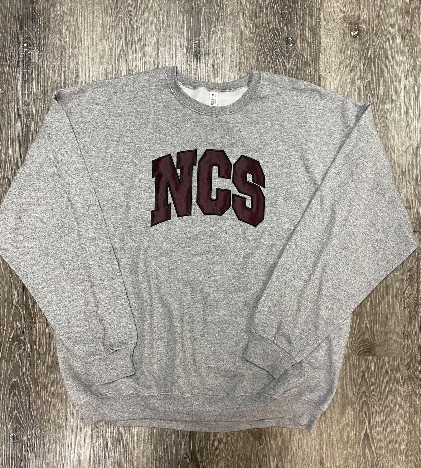 Gray NCS Block Letter