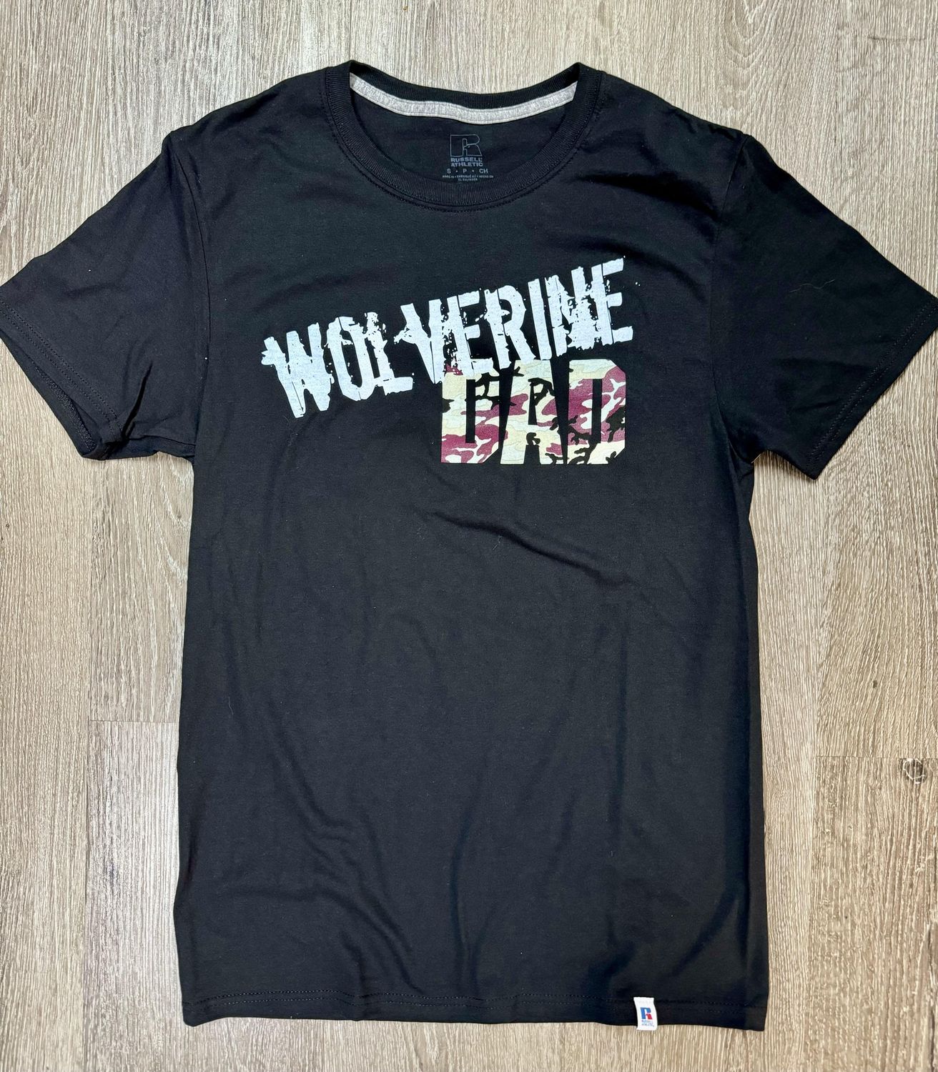Distressed Wolverine Dad Tee