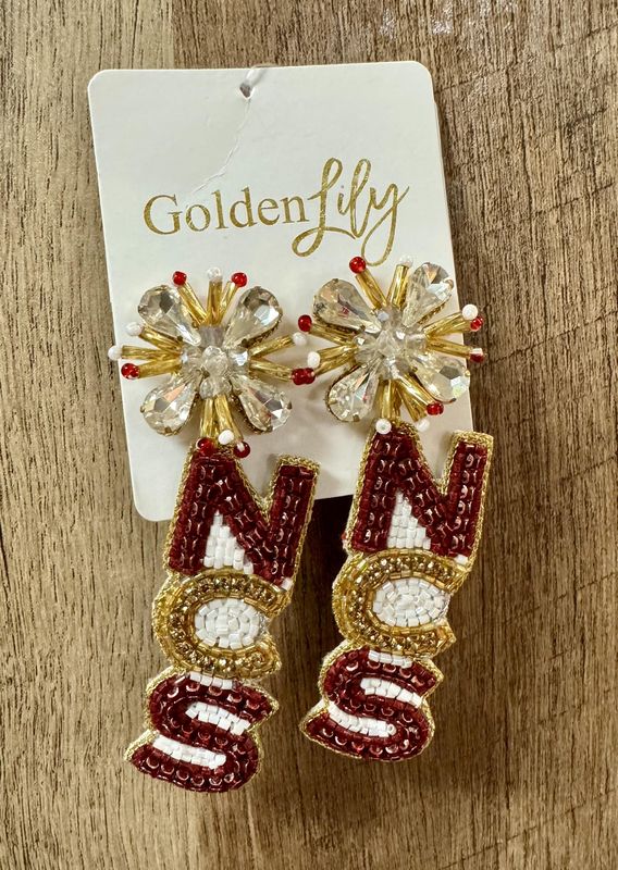 NCS Beaded Earrings