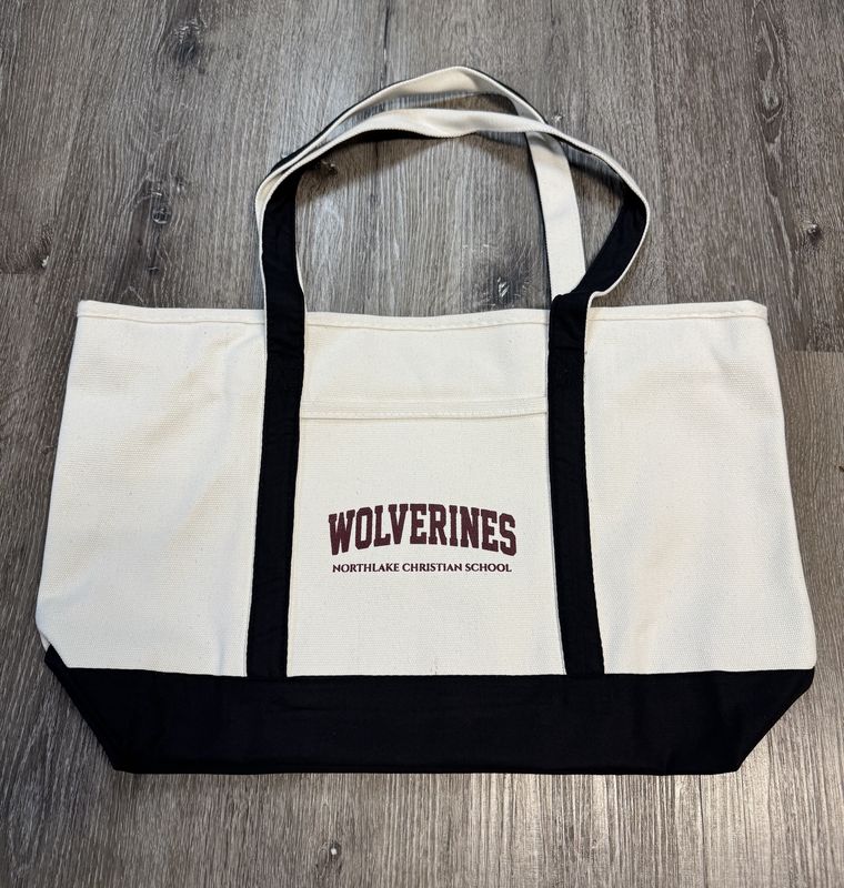Large Canvas Tote