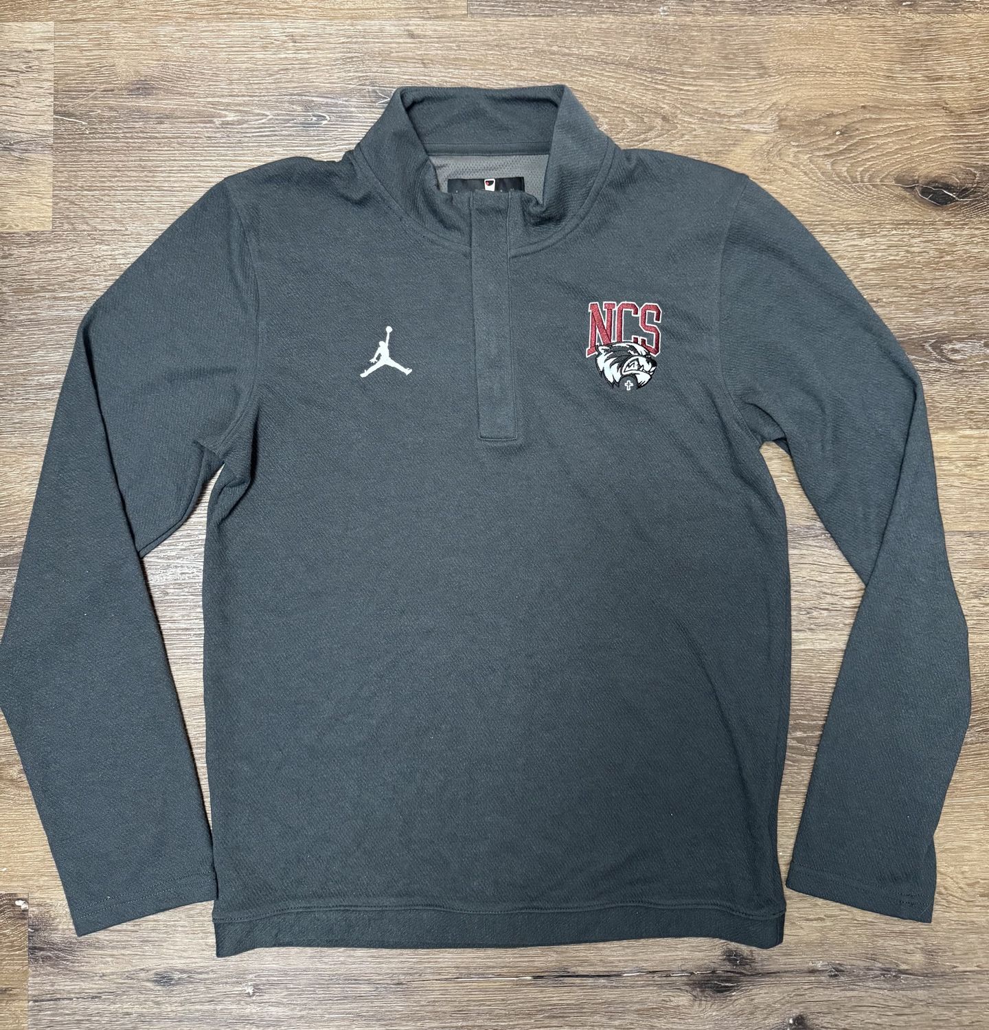 Nike Gray Mens Quarter Zip