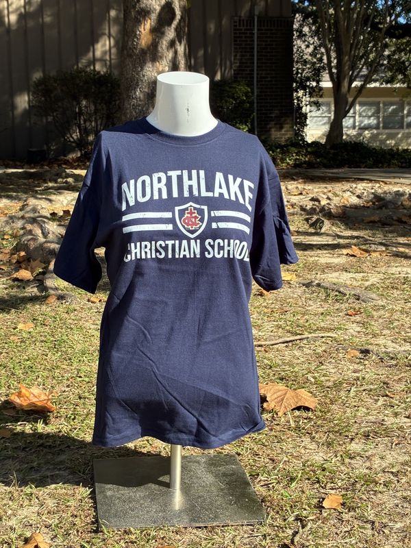 Navy Northlake Shield T-Shirt