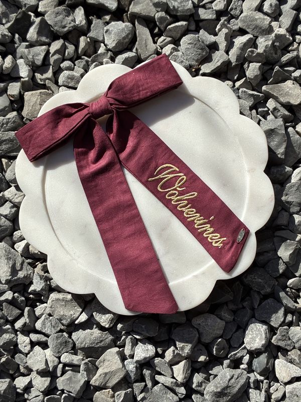 Maroon Wolverines Long Bow