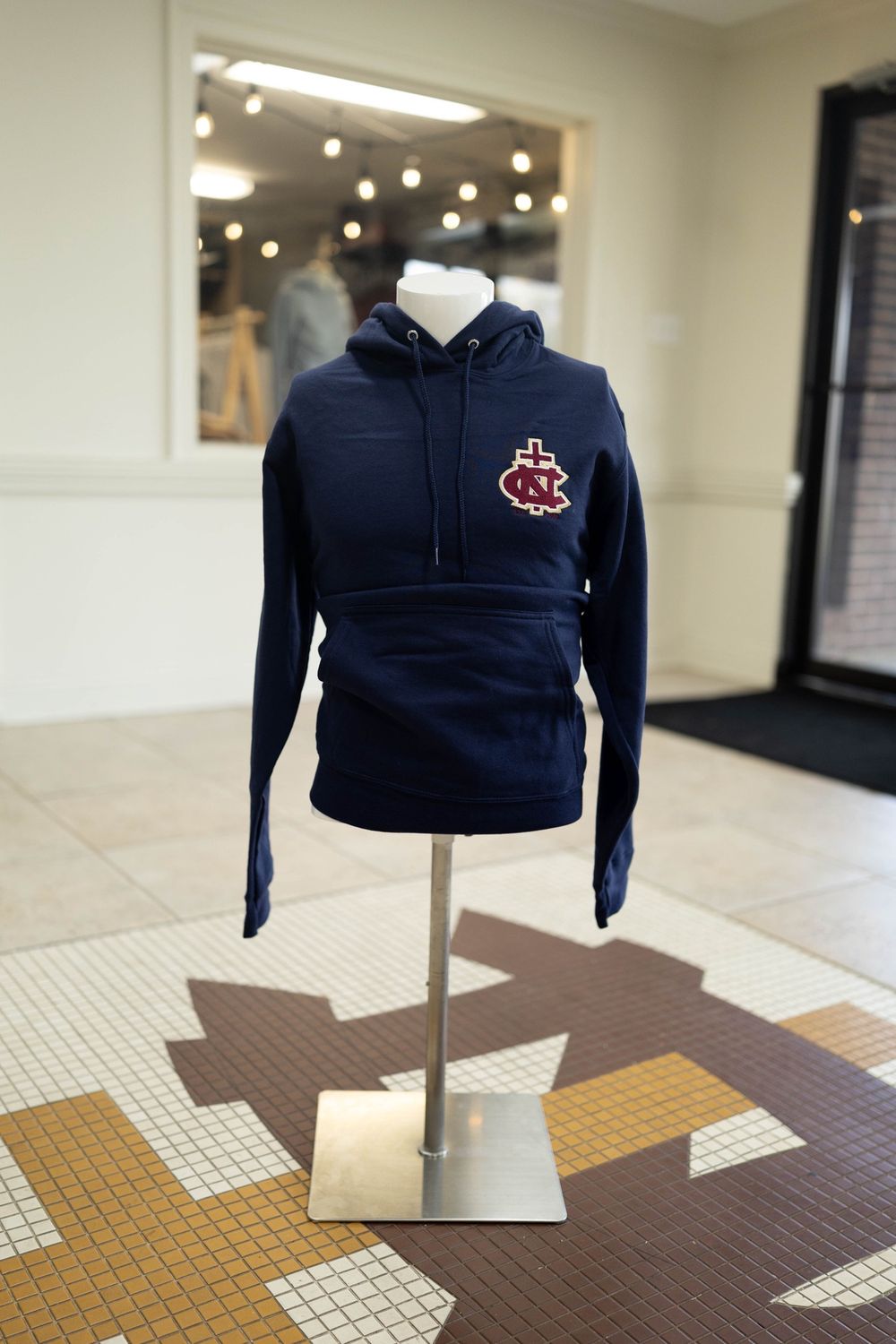 NCS Navy Cross Logo Hoodie