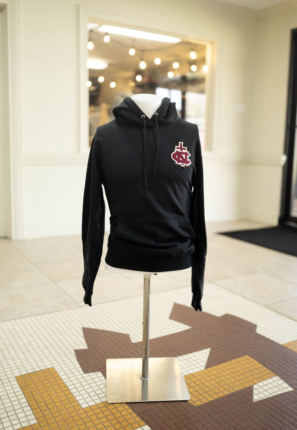NCS Black Cross Logo Hoodie