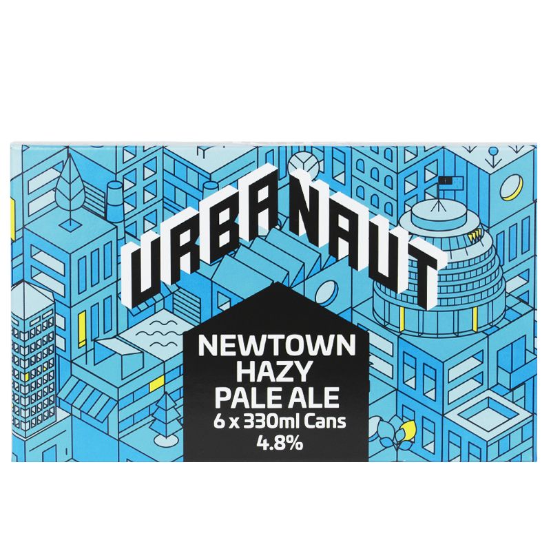 Urbanaut Newtown Hazy Pale Ale 6pk cans