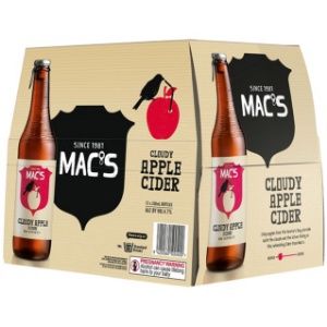 Macs Cloudy Apple Cider 12pk Bottles