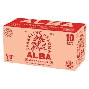 Alba Sparkling Paloma 10 x 250ml cans