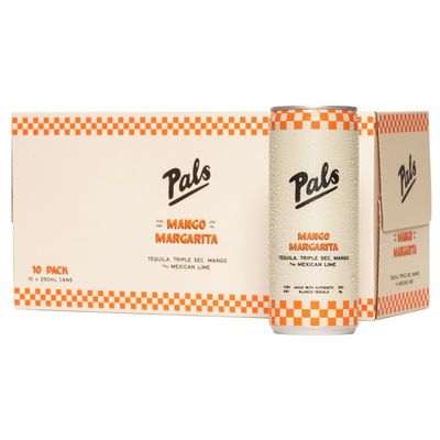 Pals Mango Margarita 10pk cans