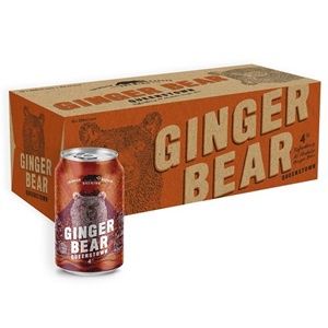 Crimson Badger 10pk Ginger Beer cans