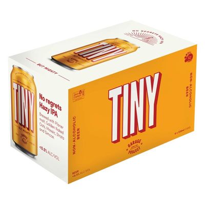 Garage Project Tiny Hazy IPA Non-Alcoholic 6pk cans