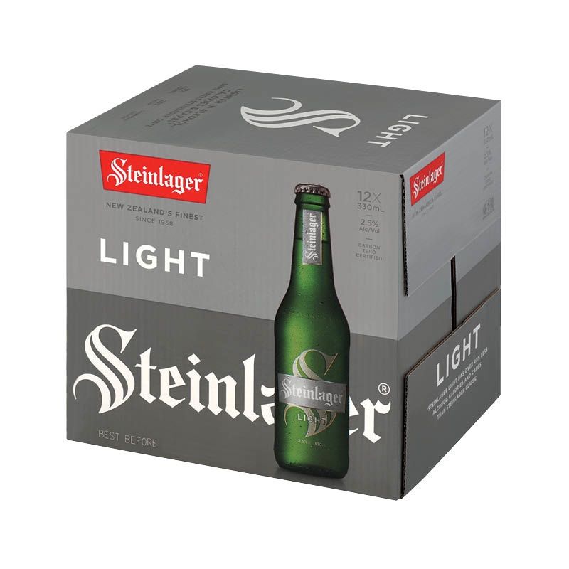 Steinlager Light 12pk Bottles