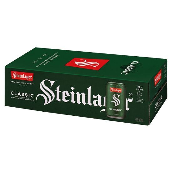 Steinlager Classic 18pk cans
