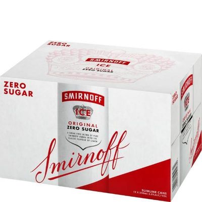 Smirnoff Ice Original Zero 12pk 250ml cans