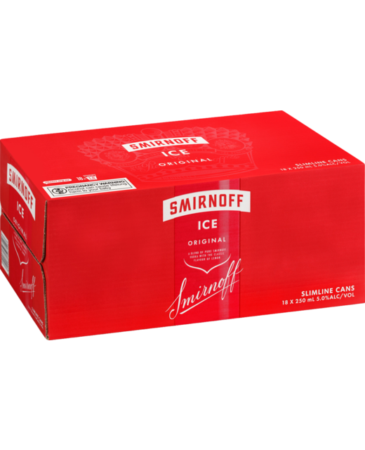 Smirnoff Ice Original 18pk cans