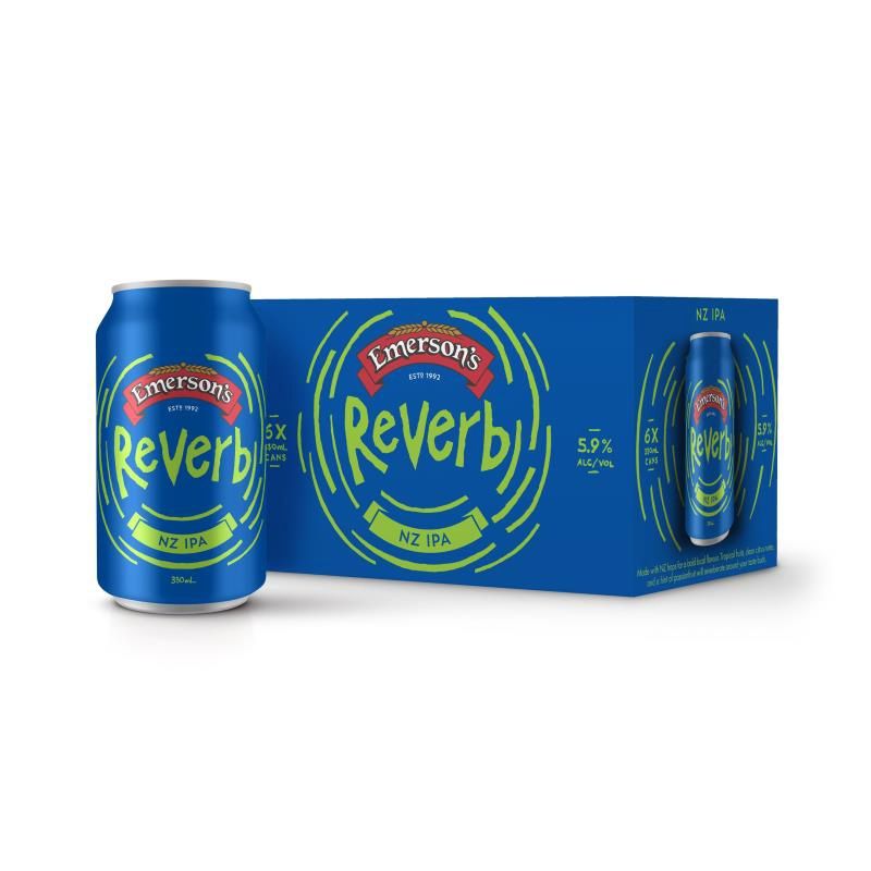 Emersons Reverb NZ IPA  6pk cans