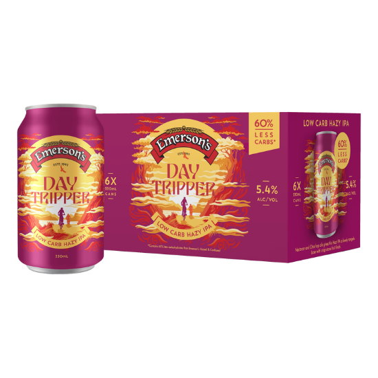 Emerson&#39;s Day Tripper Low Carb Hazy IPA 6pk