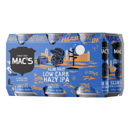 Macs Slim Hazy Low Carb 6pk cans