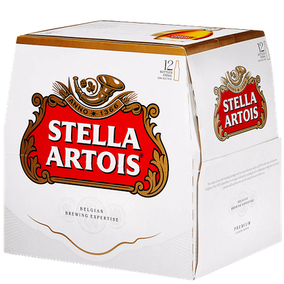 Stella Artois 330ml Bottles 12-Pack