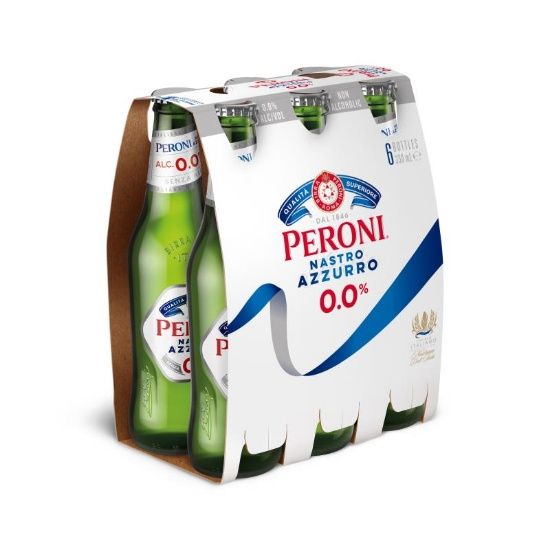 Peroni Nastro 0% 6pk
