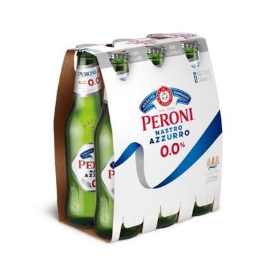 Peroni Nastro 0% 6pk