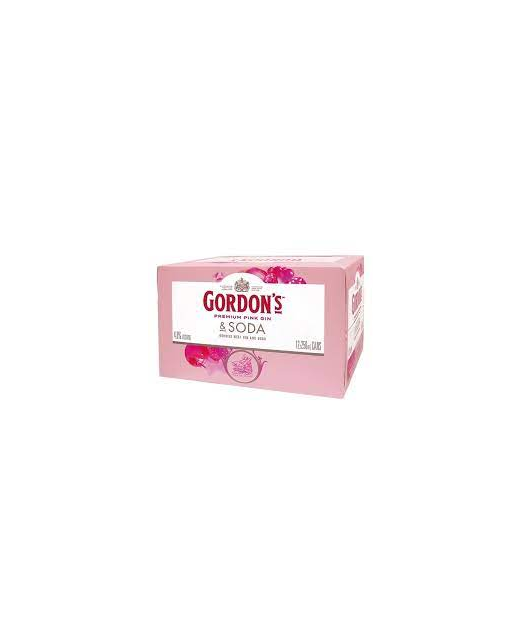 Gordons Pink Gin 12pk 250ml cans