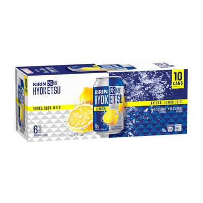 Kirin Hyoketsu Lemon 10 pk cans