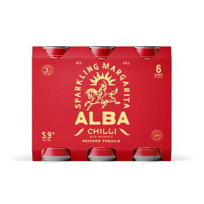 Alba Sparkling Chilli Margarita 6pk