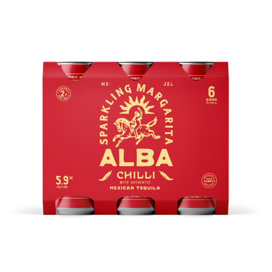 Alba Sparkling Chilli Margarita 6pk